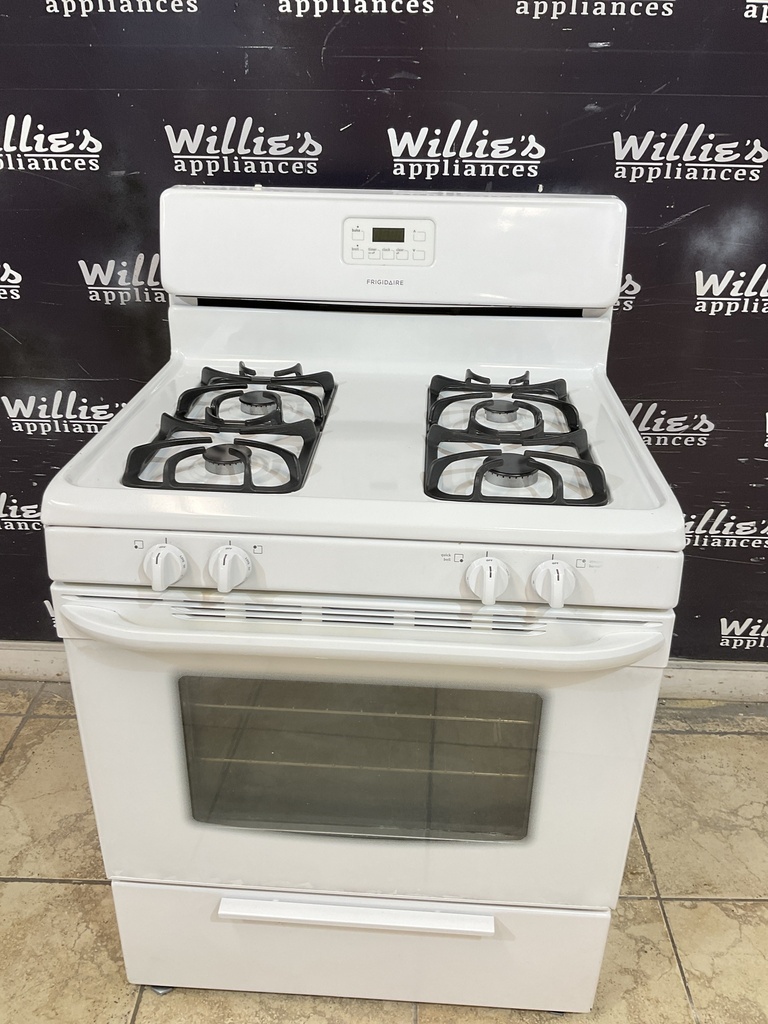 Frigidaire Used Natural Gas Stove 30inches (White) 