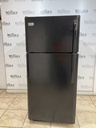Frigidaire Used Refrigerator Top and Bottom 30x65 1/2” (Black) 