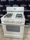 Ge Used Natural Gas Stove 30inches (Bisque) 