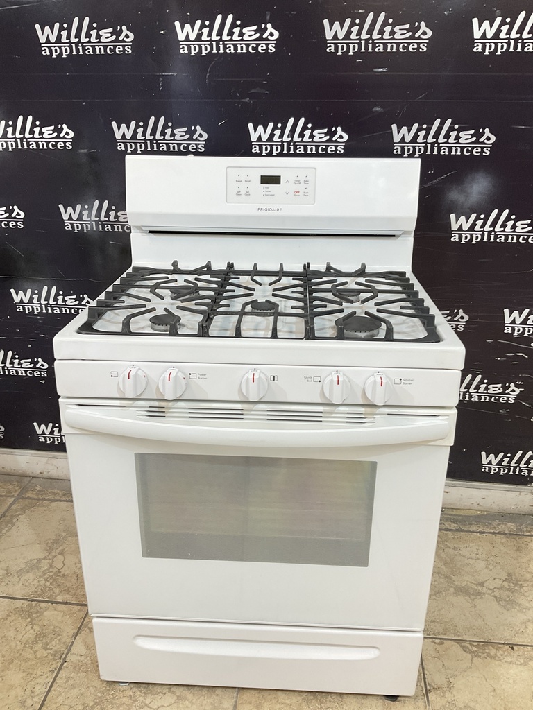 Frigidaire Used Natural Gas Stove 30inches (White)