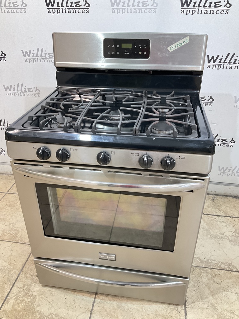 Frigidaire Used Gas Propane Stove 30inches (Stainless Steel) 