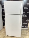 Frigidaire Used Refrigerator Top and Bottom 30x65 1/2” (White) 