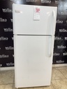 Frigidaire Used Refrigerator Top and Bottom 30x65 1/2” (White) 