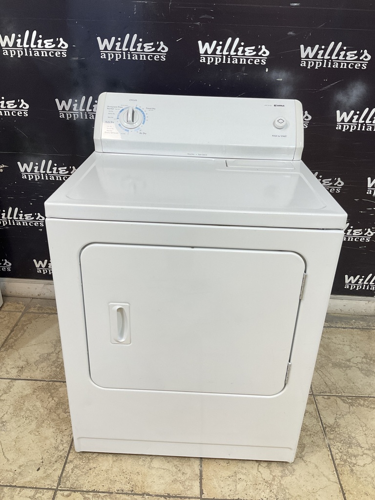 Kenmore Used Electric Dryer 220volts (30 AMP) 29inches {3 prong} (White) 