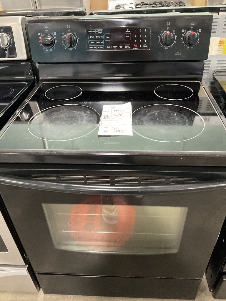 Samsung Used Electric Stove 220volts (40/50 AMP) 30inches {4 prong} (Black) 