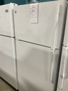 Ge Used Refrigerator Top and Bottom 28x64 1/2” (White) 