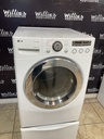 Lg Used Electric Dryer 220volts (30 AMP) 27inches {3 prong} (White) 