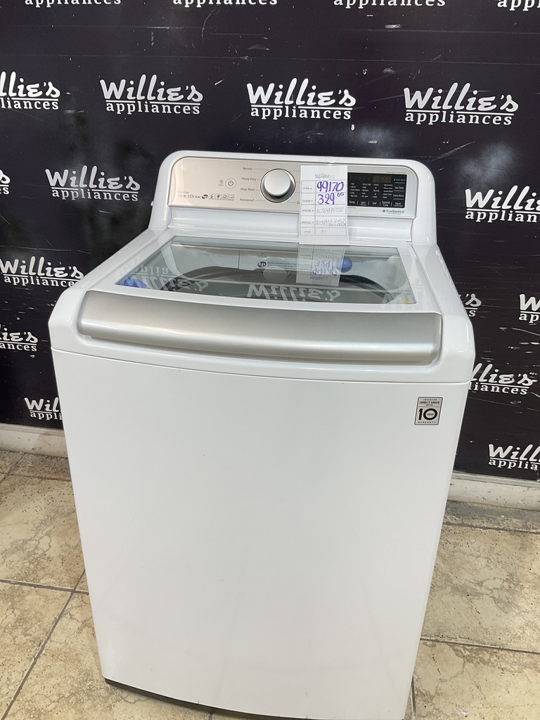 Lg Used Washer Top-load 27inches (White)