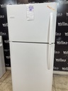 Frigidaire Used Refrigerator Top and Bottom 30x68 1/2” (White) 
