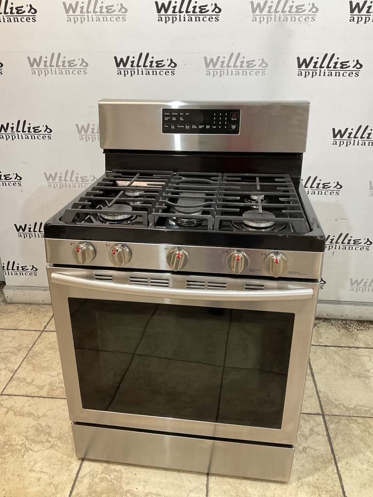 Samsung Used Natural Gas Stove 30inches (Stainless Steel)
