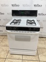 Kenmore Used Natural Gas Stove 30inches (White/Black) 