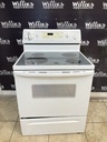 Whirlpool Used Electric Stove 220volts (40/50 AMP) 30inches {no cord} (White)