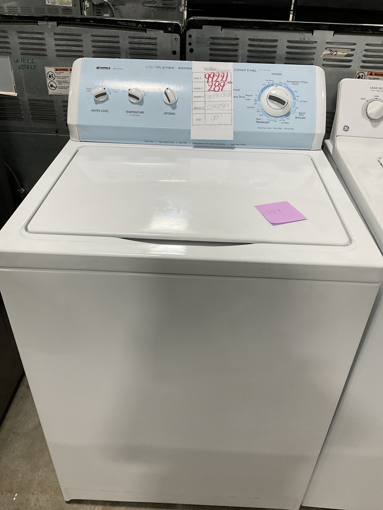 Kenmore Used Washer Top-load 27inches (White)