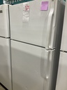 Ge Used Refrigerator Top and Bottom 28x64 1/2” (White) 