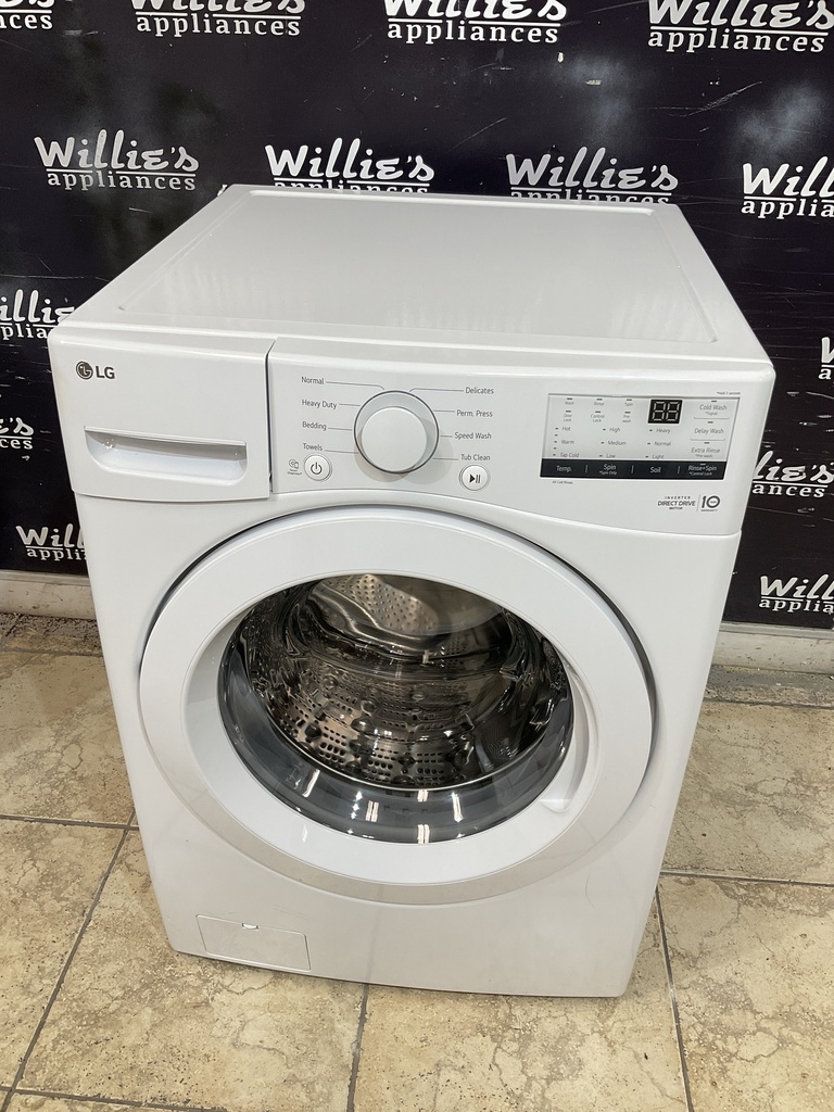 Lg Used Washer Front-load 27inches (White) 