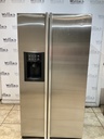 Ge Used Refrigerator Side by Side Counter Depth 36x70 (Stainless Steel)