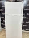 Ge Used Refrigerator Top and Bottom 28x67 (White) 