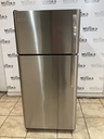 Frigidaire Used Refrigerator Top and Bottom 30x65 1/2” (Stainless Steel) 
