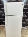 Ge Used Refrigerator Top and Bottom 29x64 1/2” (White) 