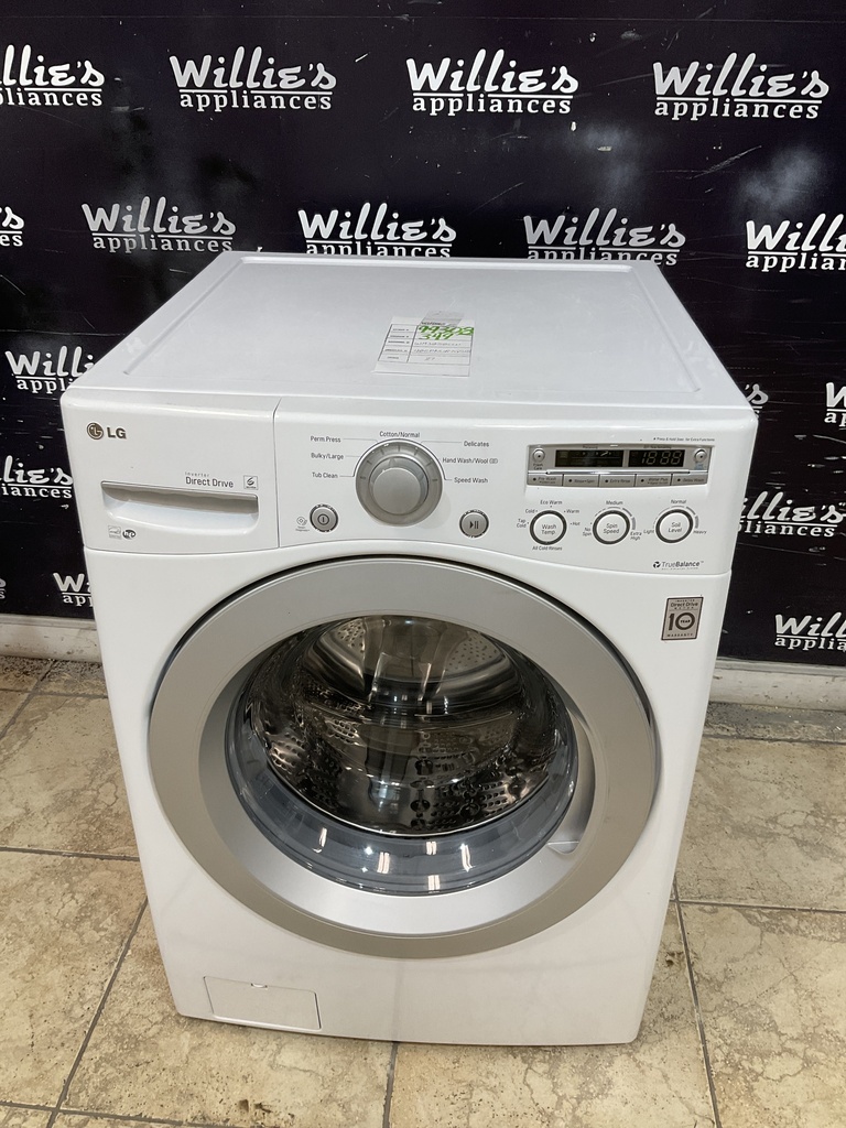 Lg Used Washer Front-load 27inches (White) 