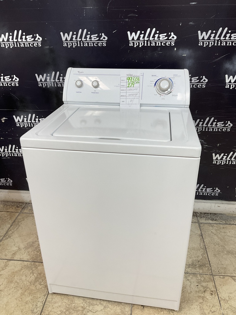 Whirlpool Used Washer Top-load 27inches (White) 