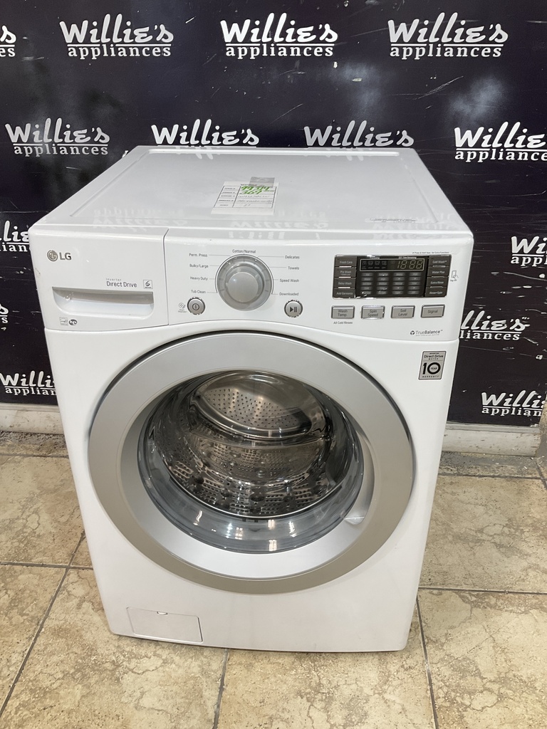 Lg Used Washer Front-load 27inches (White) 