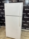 Frigidaire Used Refrigerator Top and Bottom 30x65 1/2” (White) 