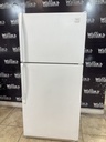 Frigidaire Used Refrigerator Top and Bottom 30x65 1/2” (White) 