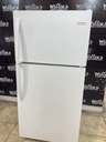 Frigidaire Used Refrigerator Top and Bottom 28x59 1/2” (White) 