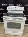Ge Used Electric Stove 220volts (40/50 AMP) 30inches {no cord} (White) 