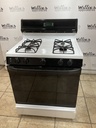 Hotpoint Used Natural Gas Stove 30inches (White/Black) 
