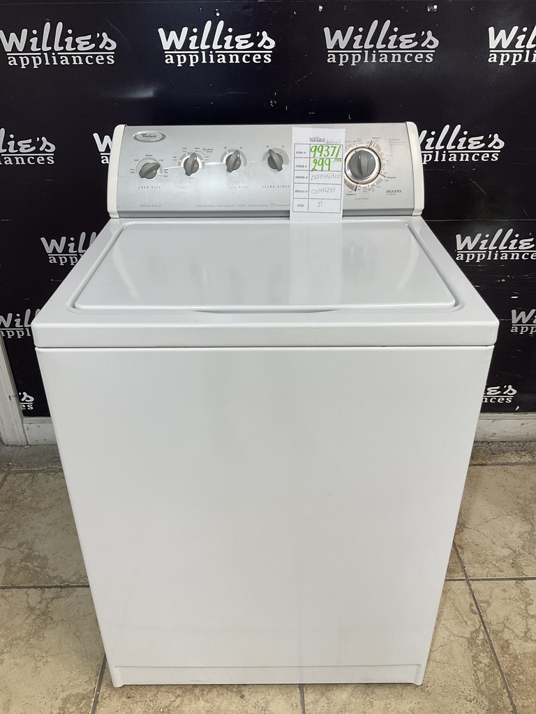 Whirlpool Used Washer Top-load 27inches (White) 