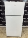 Hotpoint Used Refrigerator Top and Bottom 28x61 (White)