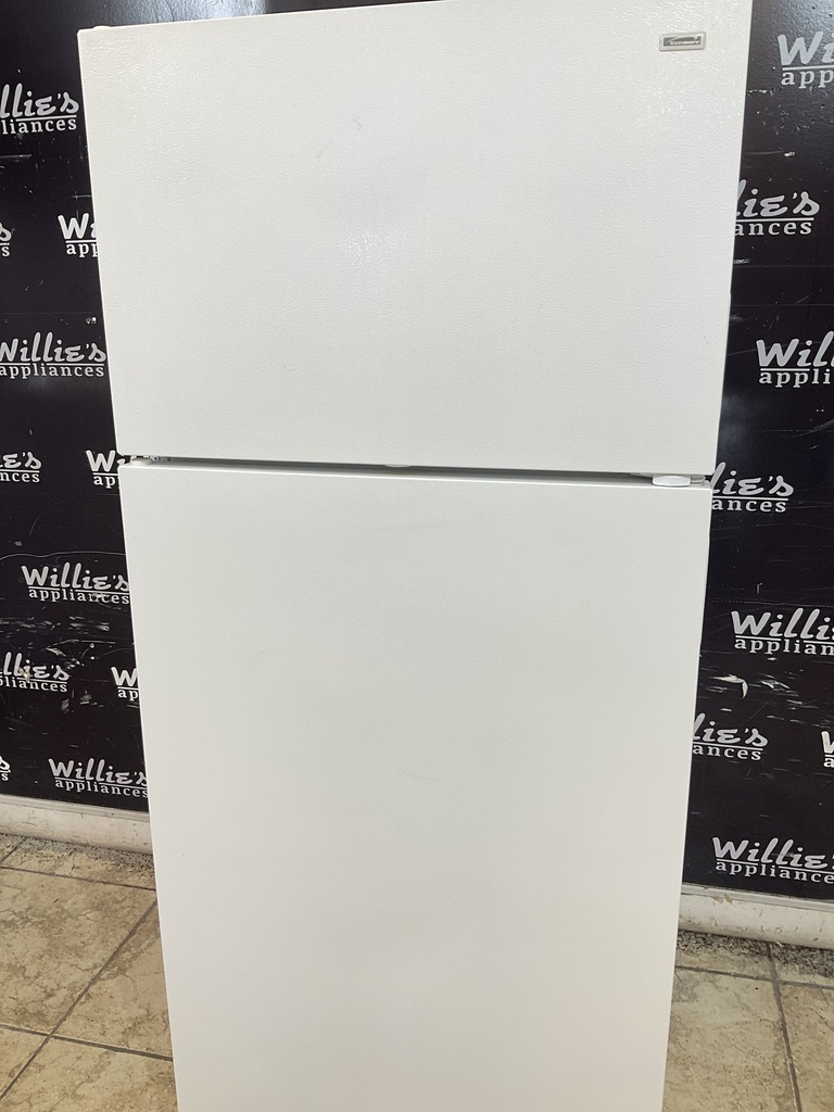 Kenmore Used Refrigerator Top and Bottom 28x64 1/2” (White) 