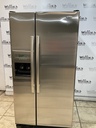 Whirlpool Used Refrigerator Side by Side 33x65 1/2” (Stainless Steel) 