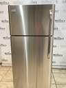 Frigidaire Used Refrigerator Top and Bottom 30x65 1/2” (Stainless Steel) 