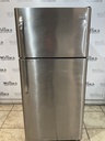 Frigidaire Used Refrigerator Top and Bottom 30x65 1/2” (Stainless Steel) 