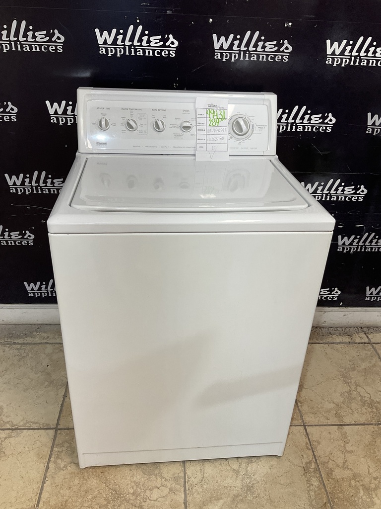Kenmore Used Washer Top-load 27inches (White) 