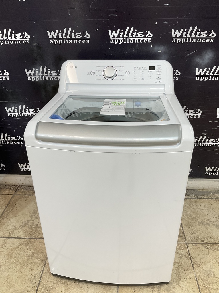 Lg Used Washer Top-load 27inches (White) 
