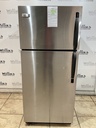 Frigidaire Used Refrigerator Top and Bottom 29x64 1/2” (Stainless Steel) 