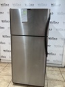 Frigidaire Used Refrigerator Top and Bottom 30x65 1/2” (Stainless Steel) 
