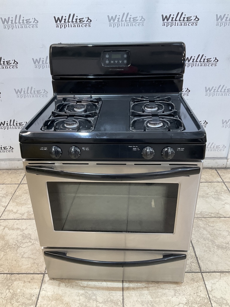 Frigidaire Used Natural Gas Stove 30inches (Stainless Steel) 