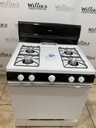 Hotpoint Used Natural Gas Stove 30inches (White/Black) 