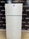 Ge Used Refrigerator Top and Bottom 28x67 (White) 