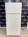 Ge Used Refrigerator Top and Bottom 28x67 (Bisque) 