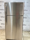 Frigidaire Used Refrigerator Top and Bottom 30x65 1/2” (Stainless Steel) 