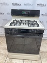 Ge Used Natural Gas Stove 30inches (Bisque/Black) 