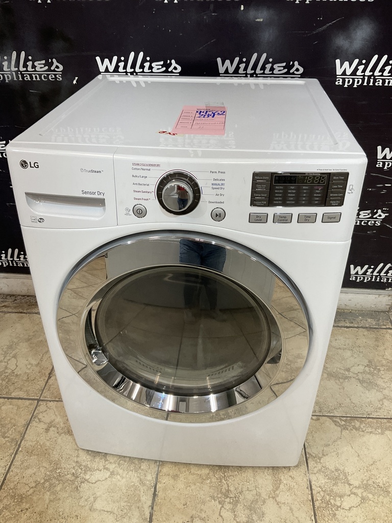 Lg Used Natural Gas Dryer 27inches (White) 