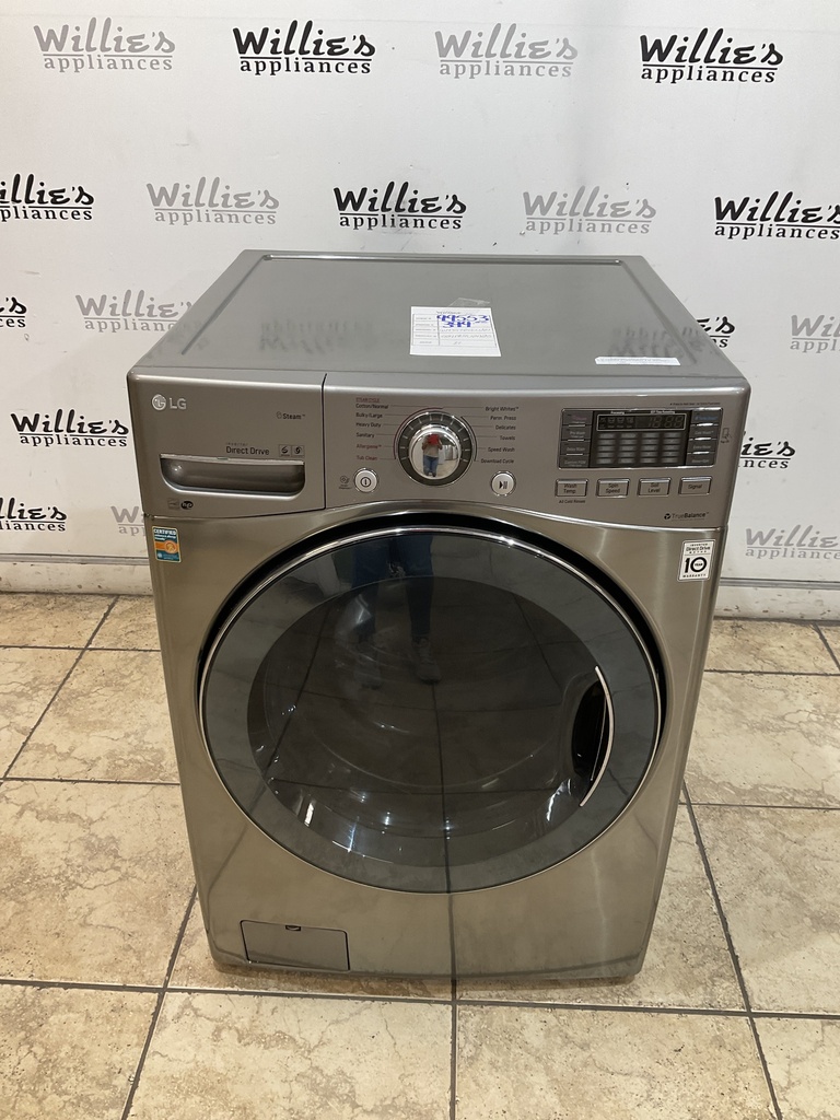 Lg Used Washer Front-load 27inches (Grey) 