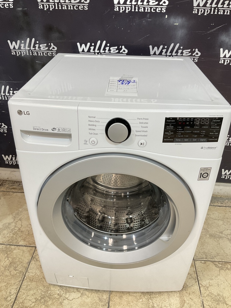 Lg Used Washer Front-load 27inches (White) 